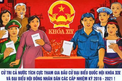 THAM GIA BẦU CỬ ĐẢM BẢO DÂN CHỦ – VĂN MINH