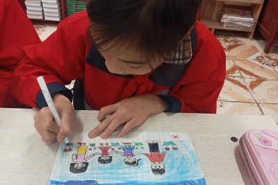 VẼ VỀ GIA ĐÌNH – NÉT ĐẸP YÊU THƯƠNG TRONG TRANH CỦA HỌC SINH