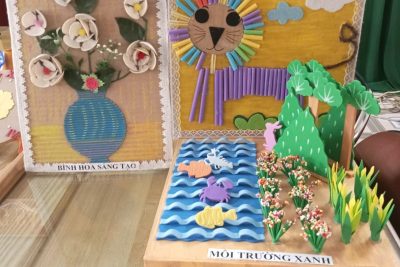 Sản phẩm sáng tạo Mĩ thuật.