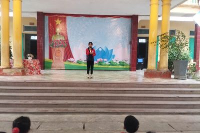 Video học sinh luyện hùng biện Tiếng Anh khối 5