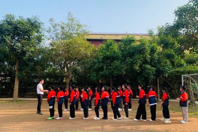 Tiểu học Hoàng Nam xây dựng bài dự thi tham gia Hội thi vận dụng lồng ghép chiến lược 6C vào dạy học