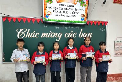 LAN TỎA NIỀM VUI SINH NHẬT– GHI NHẬN SỰ TIẾN BỘ CỦA HỌC SINH LỚP 3C TRƯỜNG TIỂU HỌC HOÀNG NAM