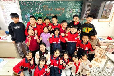 Lớp 5A với hoạt động trải nghiệm “Vui Tết cổ truyền”