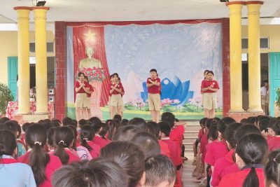 Sinh hoạt dưới cờ tuần 30 – Lớp 5A