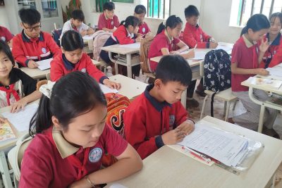 Tinh thần học tập tích cực của học sinh lớp 4 Trường Tiểu học Hoàng Nam